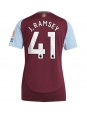 Billige Aston Villa Jacob Ramsey #41 Hjemmedrakt Dame 2024-25 Kortermet